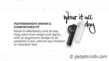 Snokor iRocker Stix TWS Earbuds, Bass Drops Wired Earphones Launched in India
