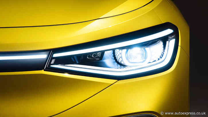 Pure-electric Volkswagen ID.4 lights unveiled in new teaser