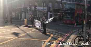 Environmental protestors call time on congestion