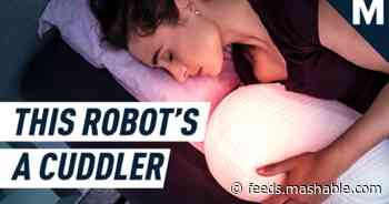 This cuddly, breathing robot can improve your sleep — Future Blink