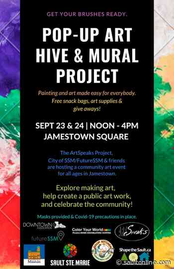 Pop-Up Art Hive & Mural Project Coming To Jamestown!