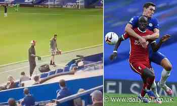 WATCH: Jurgen Klopp rips into Liverpool coaching staff for celebrating red card - Daily Mail