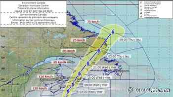 Weather conditions will continue to deteriorate as Teddy approaches, says CBC meteorologist
