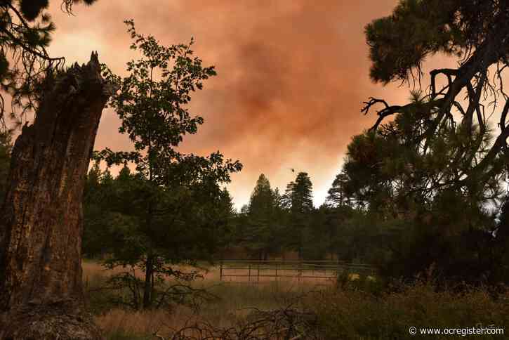 El Dorado fire staying inside containment lines, some evacuations remain in place