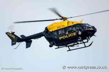 Four men arrested after police helicopter search in Ripon