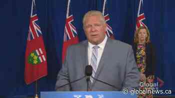 Ontario premier says Ontario ‘in the midst of negotiating’ after deal reached between Ford, Canadian auto workers