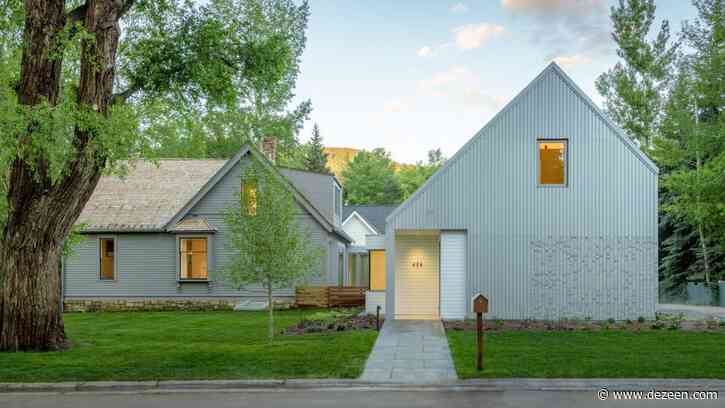 CCY Architects adds extension with musical facade to Victorian house in Aspen