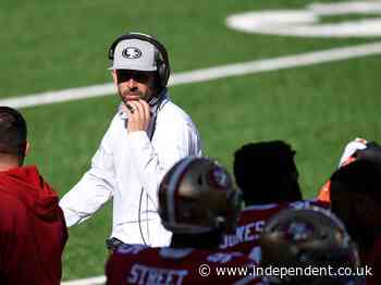 Three NFL coaches fined $100k each for not wearing face masks during games