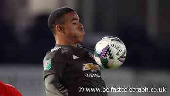 Mason Greenwood offered heading practice after Manchester United see off Luton