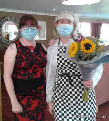 Beaumont Care Home chef Debbie Woodhouse honoured