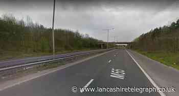 Police car rammed and forced off motorway while chasing stolen car
