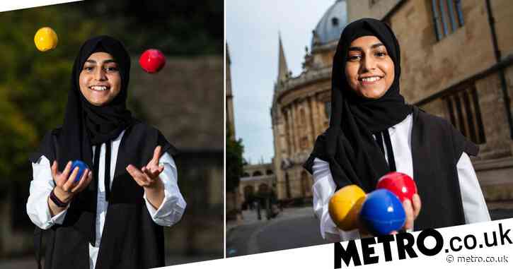Oxford PhD student uses impressive juggling skills to help explain her cancer research