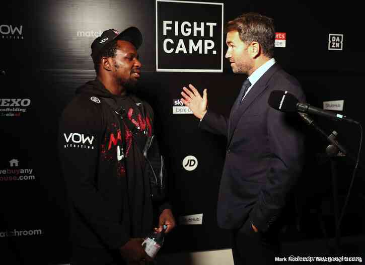 Dillian Whyte: I only need to make minor adjustments for Povetkin rematch