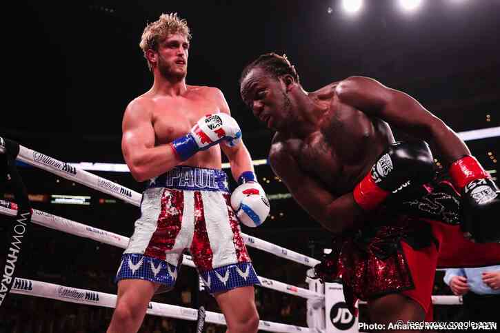 KSI addresses Mayweather vs. Logan Paul rumors: “This ain’t happening”