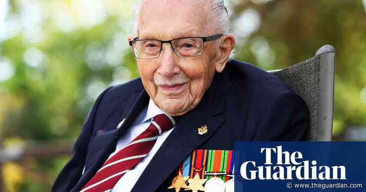 Charity fundraiser Captain Tom Moore signs film deal for biopic