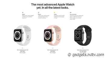 Apple Watch Series 6, Apple Watch SE, iPad (8th Gen) Go on Sale via Apple Store Online in India