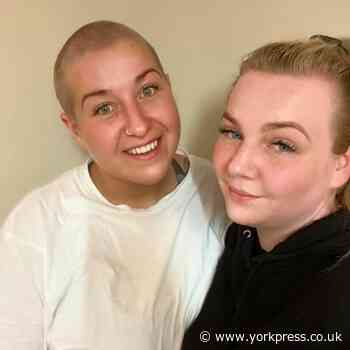Danni braves head shave to support trust