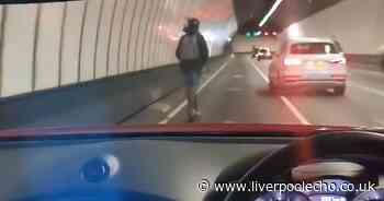 Scooter rider causes traffic chaos in Birkenhead Tunnel