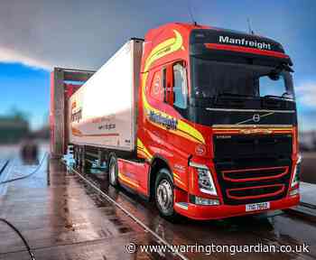 Lymm Truckwash celebrates first birthday after taking care of HGV drivers during pandemic