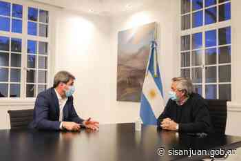 Uñac gestiona en Buenos Aires los fondos comprometidos con la Nación - SI SAN JUAN