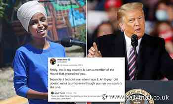 Donald Trump says the U.S. isn't Ilhan Omar's country
