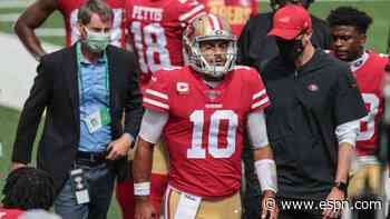 Missed practice puts doubt on Garoppolo playing