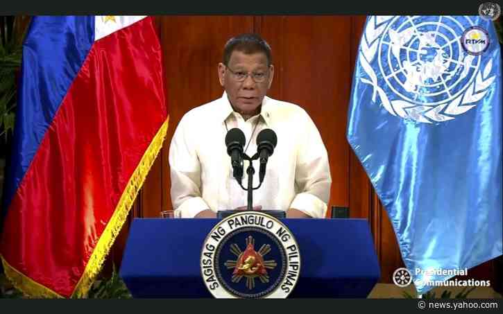 In UN speech, Duterte defends drug war but tempers tone