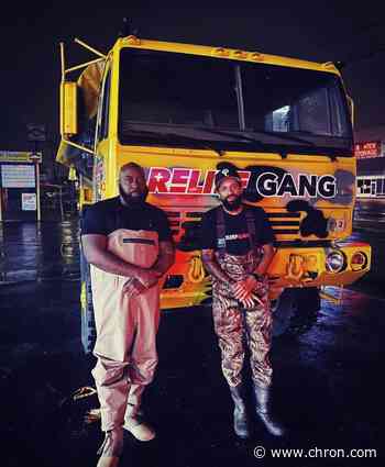 Trae The Truth and Relief Gang helping victims of tropical storm Beta