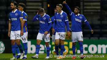 Brighton to face Manchester United after brushing aside Preston