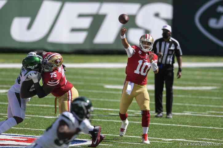 Banged-up 49ers prepare for Giants without Garoppolo