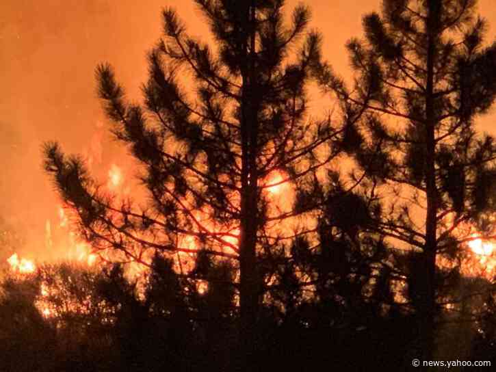 Crews make headway against massive California wildfire