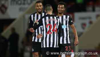 Steve Bruce delighted with Newcastle’s seven-goal response to Brighton setback