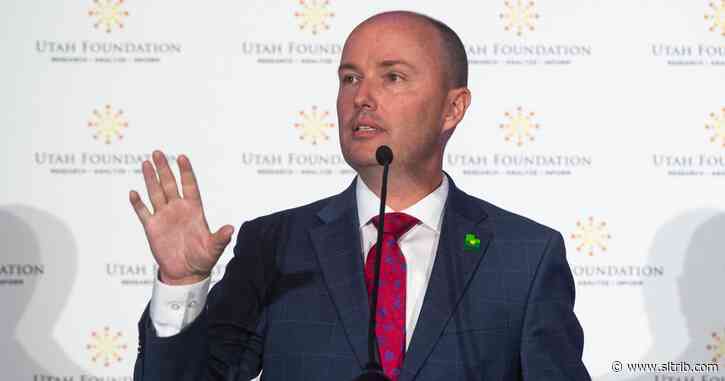 Spencer Cox says he has ‘no choice but to agree’ with Gov. Gary Herbert on mask mandates