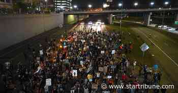 St. Paul protest includes brief march onto Interstate 94