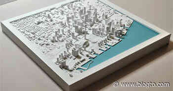 Someone made a 3D printed version of the downtown Toronto skyline - blogTO