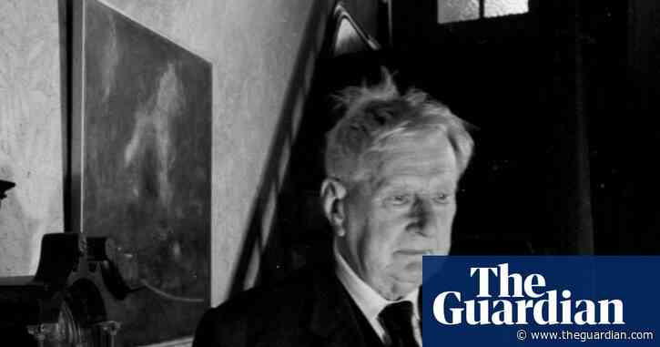 Lowry in the shadows of his Salford home: Derry Moore's best photograph