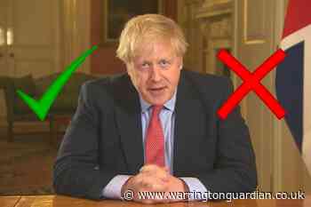 Boris Johnson confirms new coronavirus rules - here's how they affect you - Warrington Guardian