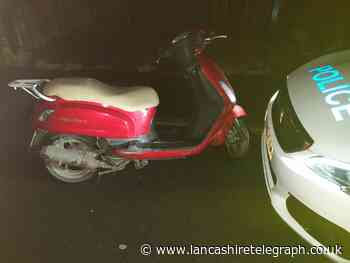 Stolen motorbike in recovered in Burnley