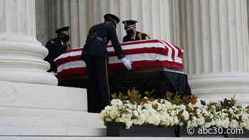 Justice Ginsburg lies in repose at Supreme Court building for public viewing | WATCH LIVE