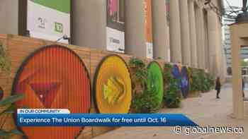Experience The Union Boardwalk for free until Oct. 16