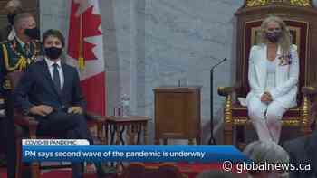PM says second wave of the pandemic is underway