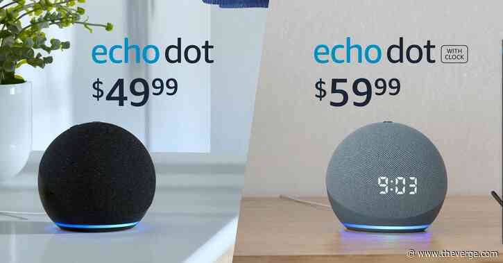 Amazon rolls out new ball-shaped Echo Dots, starting at $50