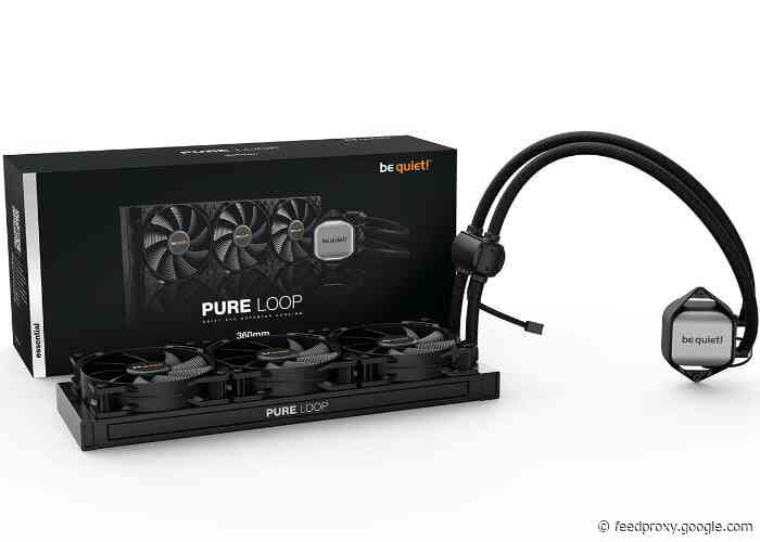 Be Quiet Pure Loop PC CPU coolers launch next month from $85