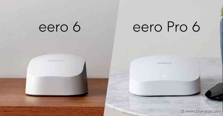 The latest Eero mesh Wi-Fi routers support Wi-Fi 6