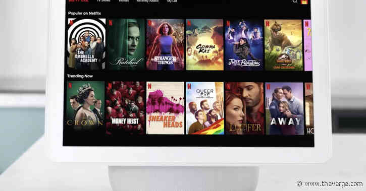 Amazon’s Echo Show smart displays will soon stream Netflix video