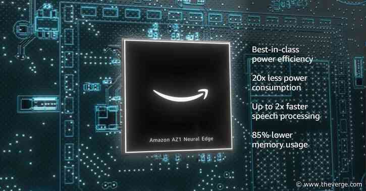 Amazon’s AZ1 Neural Edge processor will make Alexa voice commands even faster