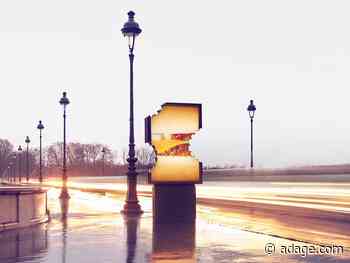 These McDonald's ads take an actual bite out of a Big Mac, fries and cheeseburger