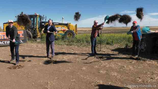 Ground broken on new motorsport racetrack between Calgary and Red Deer