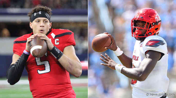 Revisiting Lamar Jackson and Patrick Mahomes as Draft Prospects Before Their MNF Showdown - Sports Illustrated