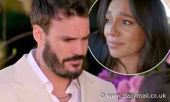 The Bachelor: Locky Gilbert's secret texts to Bella Varelis the night before the finale